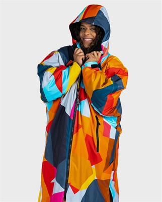 Dryrobe - Advance Long Sleeve - Abstract Print front